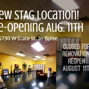 Stag Hair Care - We were asked to leave, but we got a better place anyway! Blessing in disguise! - Men's Hair Salons Near Me - Eagle, Idaho Stag Hair Care - We were asked to leave, but we got a better place anyway! Blessing in disguise! - Men's Hair Salons Near Me - Eagle, Idaho