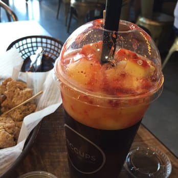 Hiccups Veo Cafe - Chamoy mango with boba! - Asian Fusion Near Me - Carson, California Hiccups Veo Cafe - Chamoy mango with boba! - Asian Fusion Near Me - Carson, California