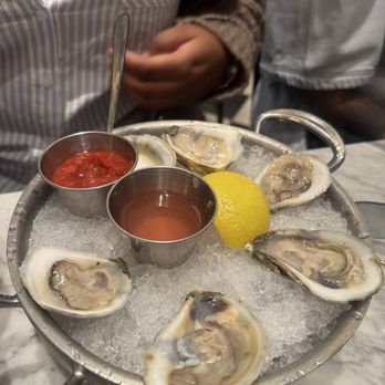 Louie Louie - Raw Half Dozen Oysters on the Half Shell* - New American Near Me - Philadelphia, Pennsylvania
