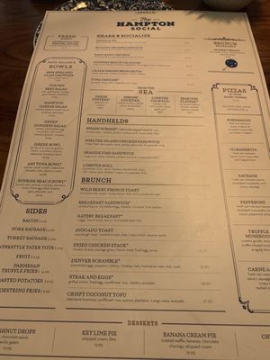 Menu photo 6 The Hampton Social - Delray Beach Delray Beach, FL Menu photo 6 The Hampton Social - Delray Beach Delray Beach, FL