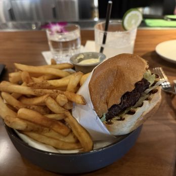 BOA Steakhouse - Boa burger with Brie - Steakhouses Near Me - Austin, Texas