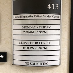 Quest Diagnostics - Picture taken 06/06/2018