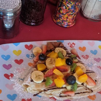 Crepas el Rey - They lots of fruit options - Creperies Near Me - Los Angeles, California