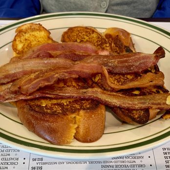 Whitepoint Diner - Challah French toast with bacon - Diners Near Me - College Point, New York Whitepoint Diner - Challah French toast with bacon - Diners Near Me - College Point, New York