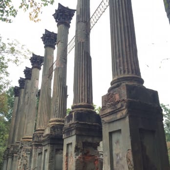 Windsor Ruins - Each of the 29 columns (26 of which still stand) were topped by wrought iron Corinthian capitals. - Landmarks & Historical Buildings Near Me - Port Gibson, Mississippi Windsor Ruins - Each of the 29 columns (26 of which still stand) were topped by wrought iron Corinthian capitals. - Landmarks & Historical Buildings Near Me - Port Gibson, Mississippi