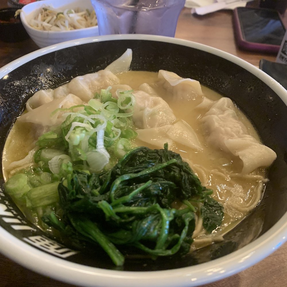 JINYA Ramen Bar - Sandy Springs - Wonton Chicken Ramen - Ramen Near Me - Sandy Springs, Georgia