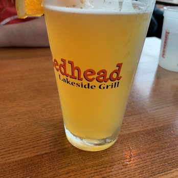 Redhead Lakeside Grill - Shocktop half off drafts during happy hour 4pm to 6pm weekdays. - Pizza Near Me - Osage Beach, Missouri