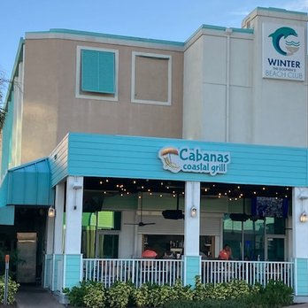 Cabanas Coastal Grill - exterior view - Seafood Near Me - Clearwater, Florida
