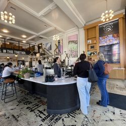 Hilltop Coffee + Kitchen - Inglewood - 2/12/24 - side left window vantage point