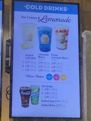 Menu photo 2 Auntie Anne's Las Vegas, NV