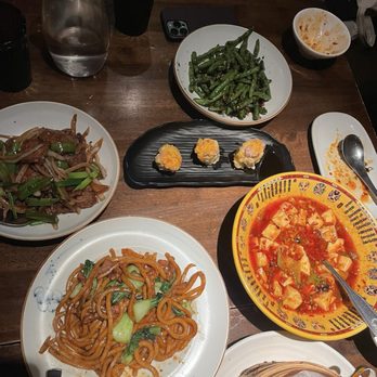 The Bao - Mapo Tofu / Sauteed String Beans / Shanghai Pan Fried Noodles / beef with scallion / Shrimp Shumai - Shanghainese Near Me - New York, New York The Bao - Mapo Tofu / Sauteed String Beans / Shanghai Pan Fried Noodles / beef with scallion / Shrimp Shumai - Shanghainese Near Me - New York, New York