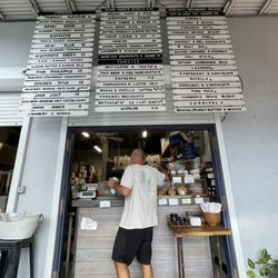 St John Provisions - Menu and counter