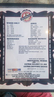 Haywood Lounge Best wings AVL. by null