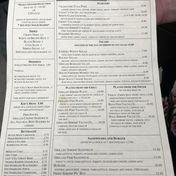Fish 101 - Menu - Seafood Near Me - Encinitas, California