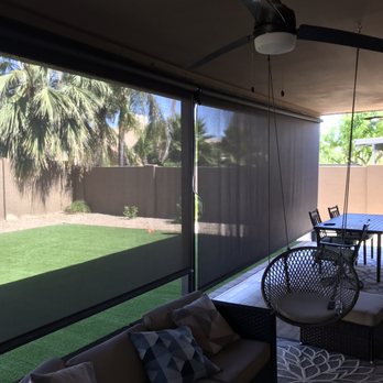 CC Shade Solutions - Patio with sun screen - Shades & Blinds Near Me - Glendale, Arizona