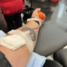 Giving the gift of life. Giving the gift of life.