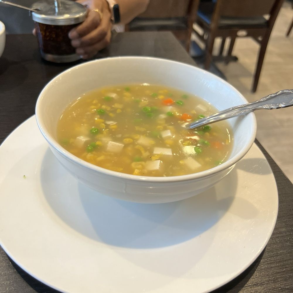 Veggie Garden - S4. Corn and Tofu Soup - Vegan Near Me - Mountain View, California Veggie Garden - S4. Corn and Tofu Soup - Vegan Near Me - Mountain View, California