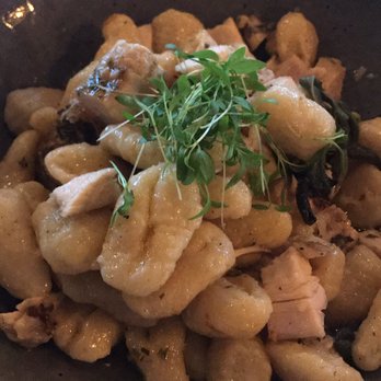Taverna - Gnocchi with chicken and sage brown butter sauce - Cocktail Bars Near Me - Kapalua, Hawaii Taverna - Gnocchi with chicken and sage brown butter sauce - Cocktail Bars Near Me - Kapalua, Hawaii
