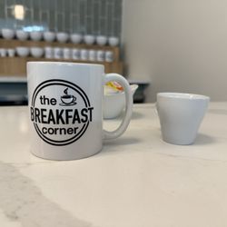 The Breakfast Corner - Coffee cups