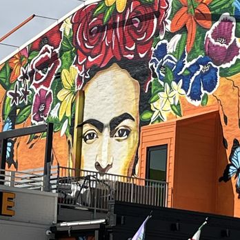 Frida Kahlo Guaca Mole Mural - Art Installation Near Me - Louisville, Kentucky Frida Kahlo Guaca Mole Mural - Art Installation Near Me - Louisville, Kentucky
