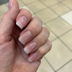 Athena Nail & Spa - Acrylic nails- I prefer the look of a natural nails