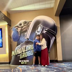 We love the photo ops they set up throughout the theatre.
