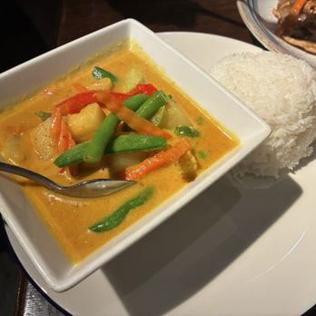 Laughing Monk Cafe - Yellow curry with veggies - Sushi Bars Near Me - Boston, Massachusetts Laughing Monk Cafe - Yellow curry with veggies - Sushi Bars Near Me - Boston, Massachusetts