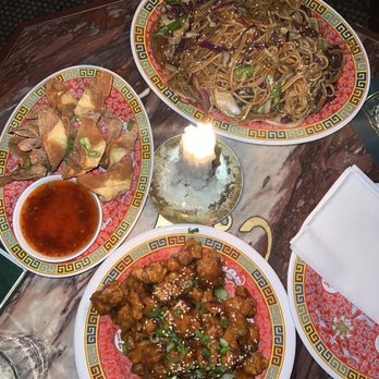 Fortunate Son - CRAB RANGOON LO MEIN NOODLES ORANGE CHICKEN - Chinese Near Me - San Diego, California