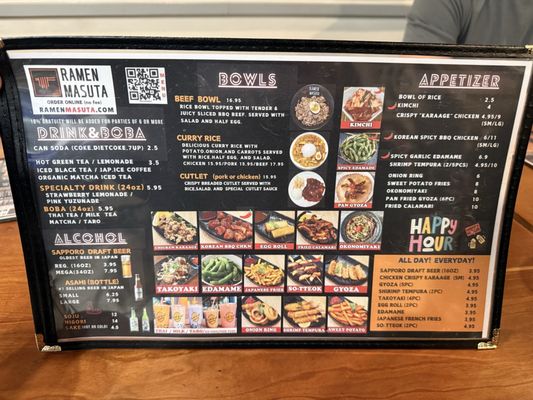 Menu photo 6 Ramen Masuta Rancho Cucamonga, CA