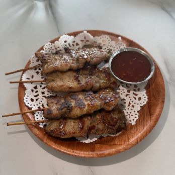 Spoon and Fork - Thai Grilled Pork - Thai Near Me - Belmont, California