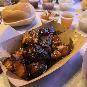 Smoke Odyssey - Pork Belly Burnt Ends - Food Trucks Near Me - Kearny, New Jersey Smoke Odyssey - Pork Belly Burnt Ends - Food Trucks Near Me - Kearny, New Jersey