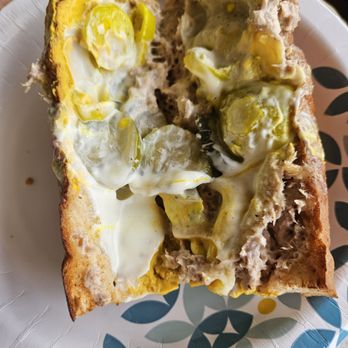 Subway - 2 small scoops of tuna This is a bread sandwich that tastes like tuna - Fast Food Near Me - Port Charlotte, Florida Subway - 2 small scoops of tuna This is a bread sandwich that tastes like tuna - Fast Food Near Me - Port Charlotte, Florida