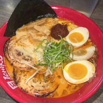 Ichiro - Spicy Miso Ramen w/ extra egg - Ramen Near Me - Houston, Texas