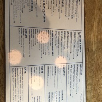 Pacific Table - Drinks - Seafood Near Me - Irving, Texas