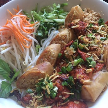 Pho Chi - Bun thit heo nuong and cha gio! Number 37. Presentation was nice! - Vietnamese Near Me - Gaithersburg, Maryland Pho Chi - Bun thit heo nuong and cha gio! Number 37. Presentation was nice! - Vietnamese Near Me - Gaithersburg, Maryland