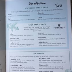 White Rabbit - Menu