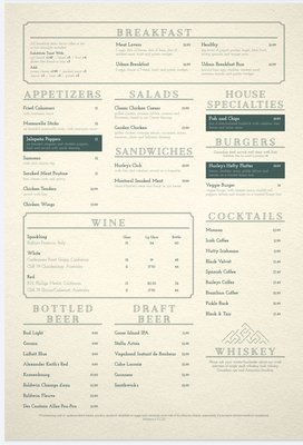 Menu photo 5 Hurley's à Yul Dorval, QC Menu photo 5 Hurley's à Yul Dorval, QC
