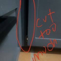 Daniel’s Cabinetry - Cabinet gap