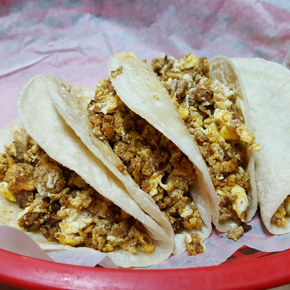La Cabanita Breakfast Tacos - Chorrizo and egg tacos - Mexican Near Me - Eagle Pass, Texas La Cabanita Breakfast Tacos - Chorrizo and egg tacos - Mexican Near Me - Eagle Pass, Texas