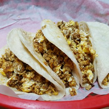 La Cabanita Breakfast Tacos - Chorrizo and egg tacos - Mexican Near Me - Eagle Pass, Texas La Cabanita Breakfast Tacos - Chorrizo and egg tacos - Mexican Near Me - Eagle Pass, Texas