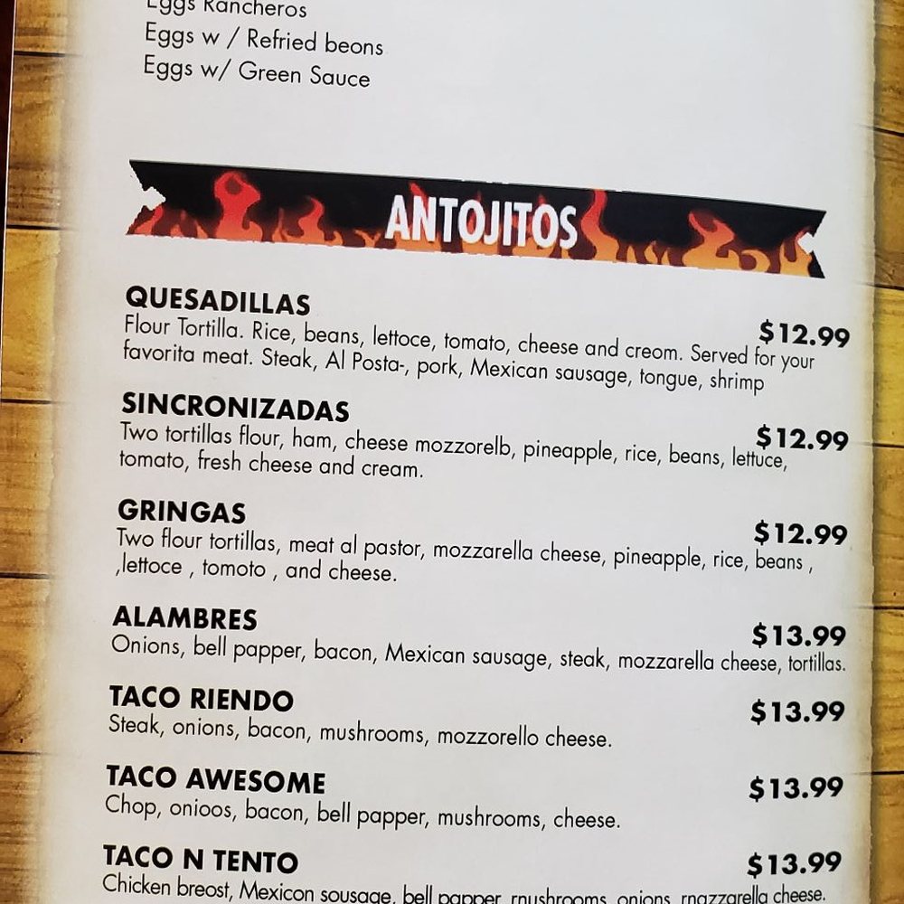 El Tizoncito Restaurant - Menu - Mexican Near Me - Plant City, Florida El Tizoncito Restaurant - Menu - Mexican Near Me - Plant City, Florida