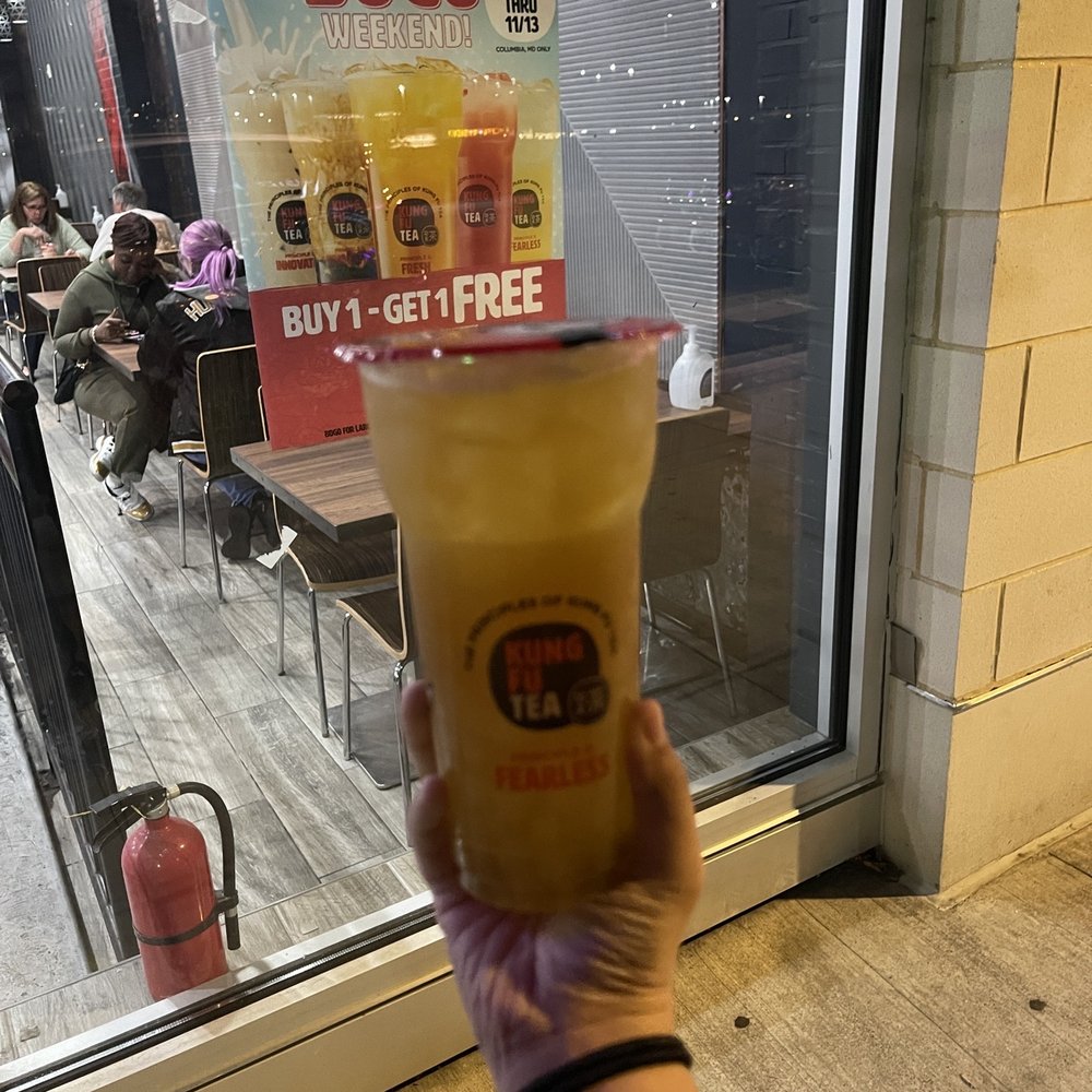 Kung Fu Tea - White Grape Punch with Aloe Jelly - Bubble Tea Near Me - Columbia, Maryland Kung Fu Tea - White Grape Punch with Aloe Jelly - Bubble Tea Near Me - Columbia, Maryland