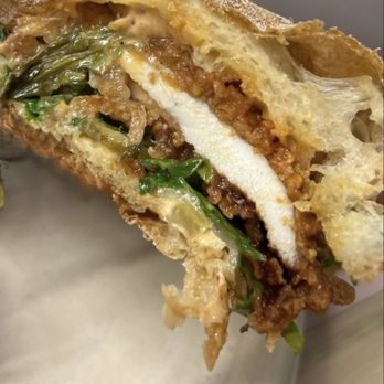 The Rising Sun - Chicken Po'Boy Sandwich - Southern Near Me - Los Angeles, California