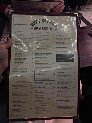 Menu photo 8 Meet in Paris Culver City, CA