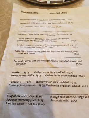 Menu photo 6 Birdman Coffee Saint Francisville, LA Menu photo 6 Birdman Coffee Saint Francisville, LA
