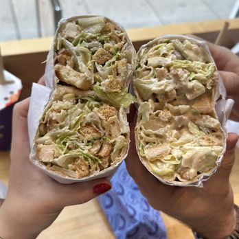 Just Salad - chicken caesar wraps - Salad Near Me - Philadelphia, Pennsylvania