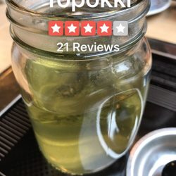 Topokki - Green tea