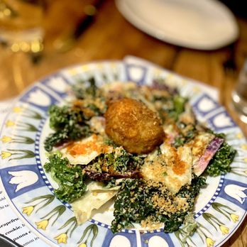 Odd Duck - Grilled kale salad - American Near Me - Austin, Texas Odd Duck - Grilled kale salad - American Near Me - Austin, Texas