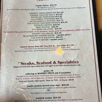 Duck Inn - Menu - Bars Near Me - Soldotna, Alaska