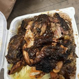 Curry oxtail, and chicken Curry oxtail, and chicken